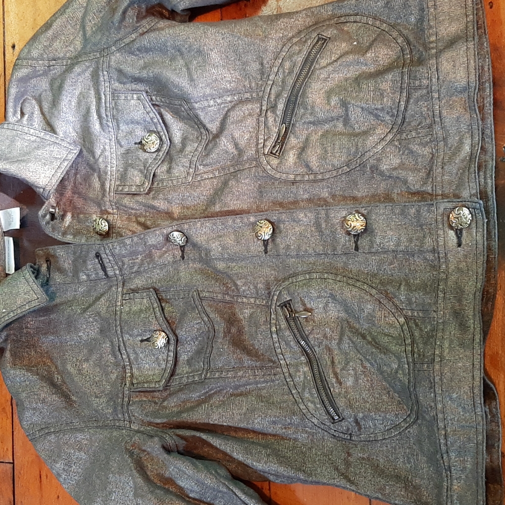 Chicos cotton copper metallic jacket - Picture 6 of 11